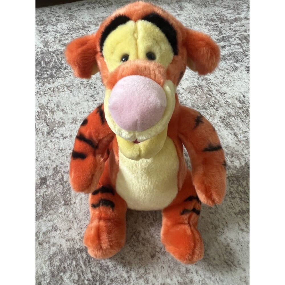 Disney Store Tigger Plush Stuffed Animal Orange Tiger Soft Toy